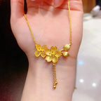 Romantische Gold Halskette für besondere Momente