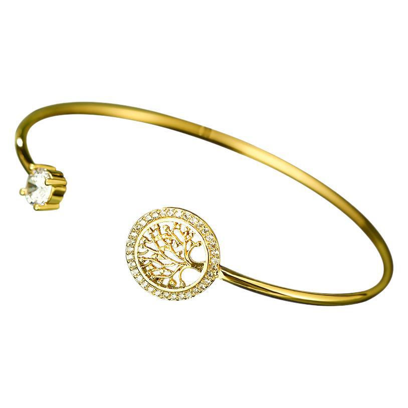 Schöne Gold Armband mit einzigartigem Stil