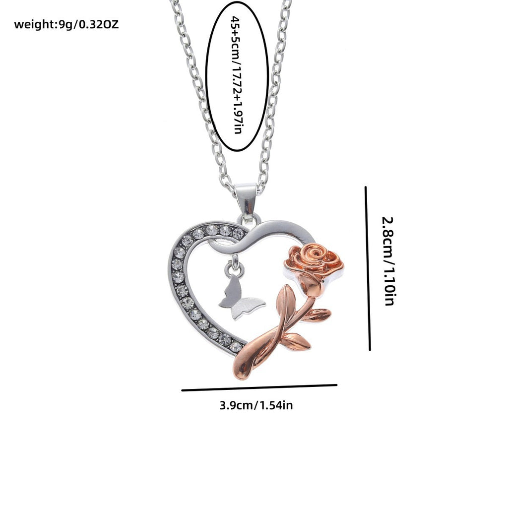 Zarte handwerkliche Halskette