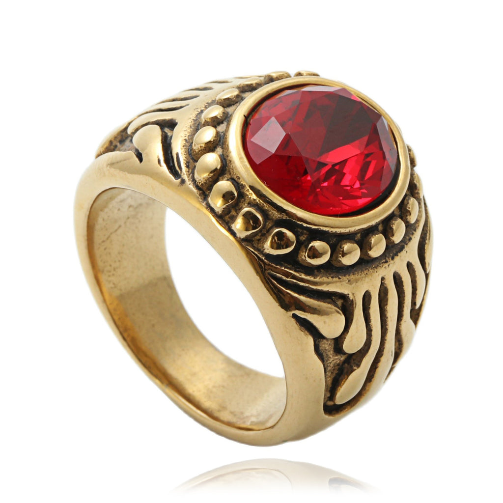 Zarte handwerkliche Ring