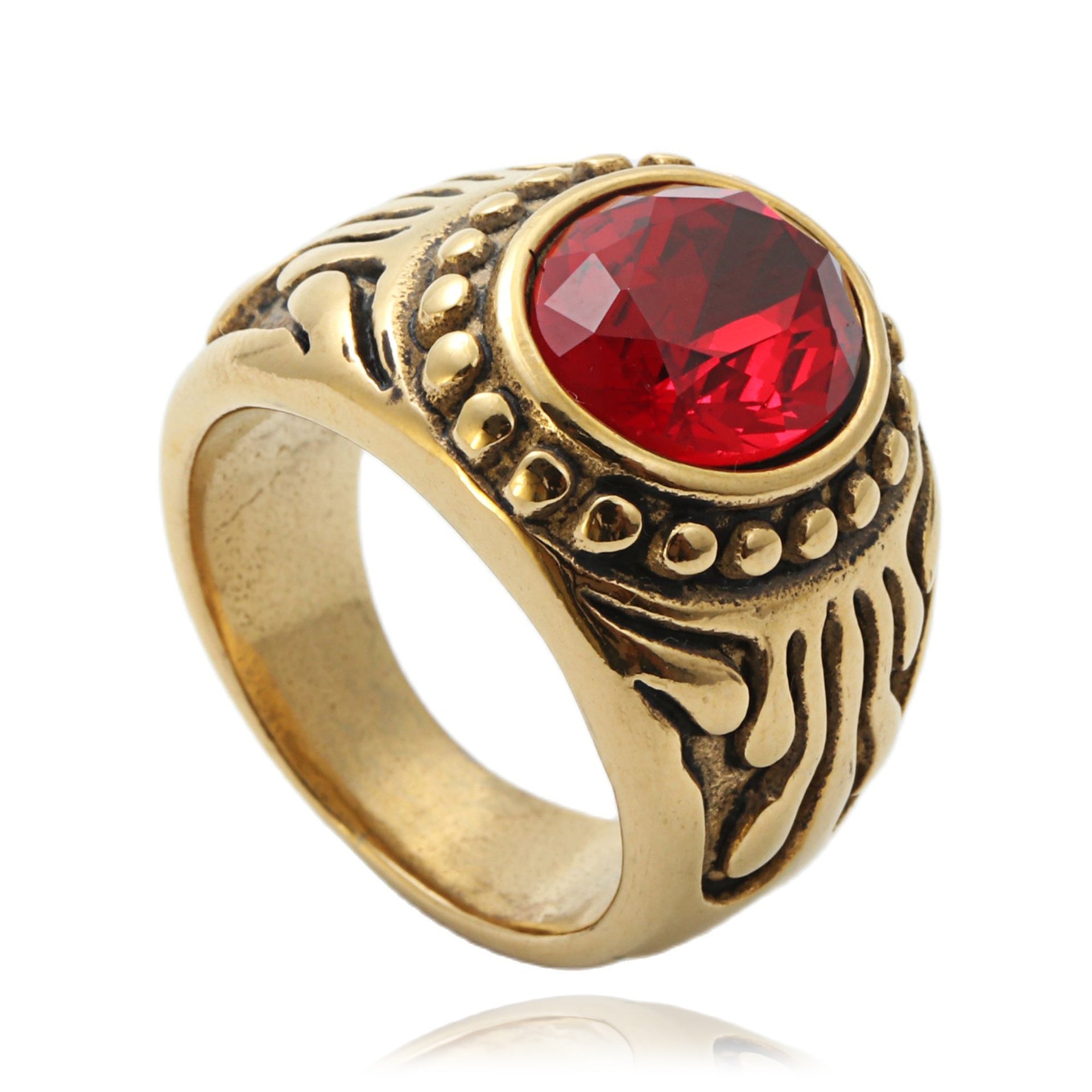 Zarte handwerkliche Ring