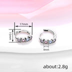 Atemberaubende Ohrring für den Alltag