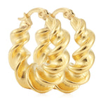 Elegante Gold Ohrring für jeden Anlass