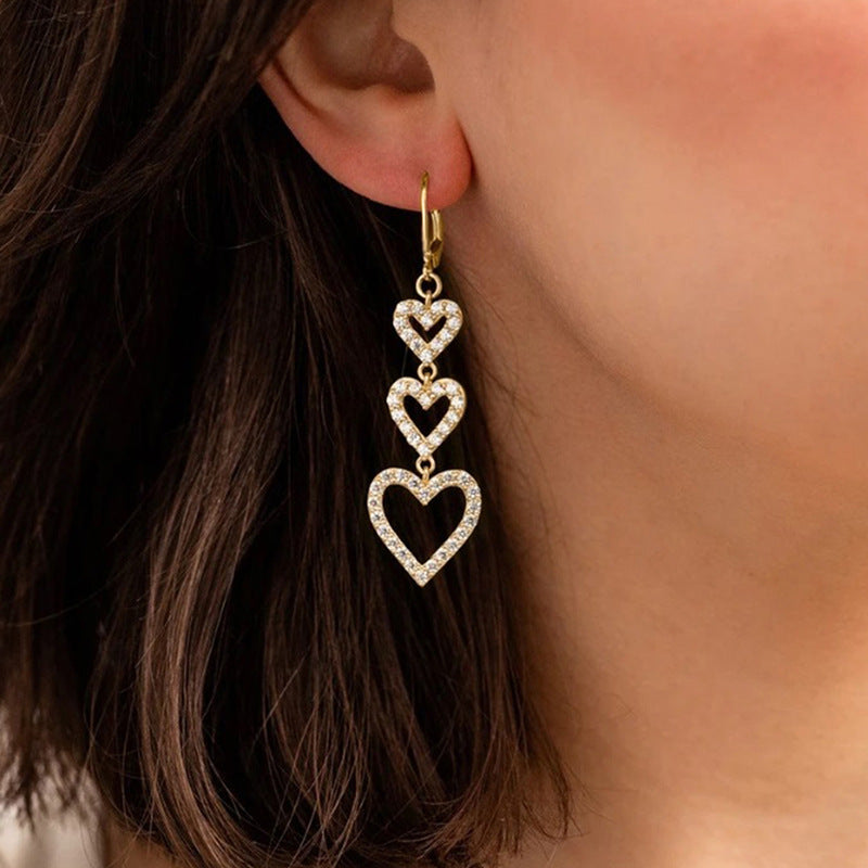 Atemberaubende Ohrring für den Alltag