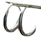 Klassische Silber Ohrring mit zeitloser Eleganz