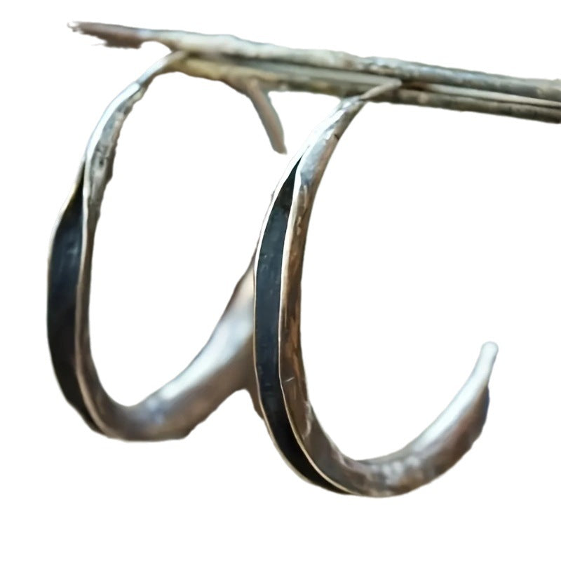 Klassische Silber Ohrring mit zeitloser Eleganz