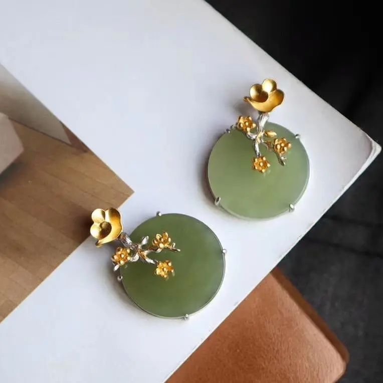 Zarte handwerkliche Gold Halskette