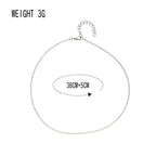 Zarte handwerkliche Halskette