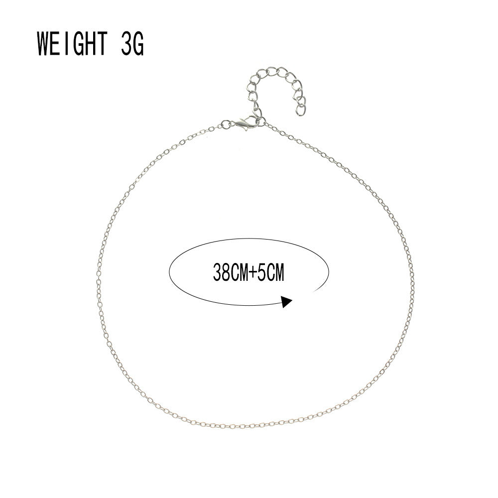 Zarte handwerkliche Halskette