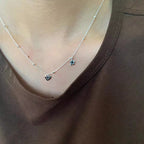 Zarte handwerkliche Halskette