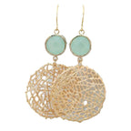 Handgefertigte Vintage Ohrring