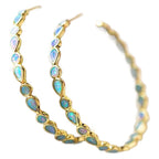 Zarte handwerkliche Ohrring