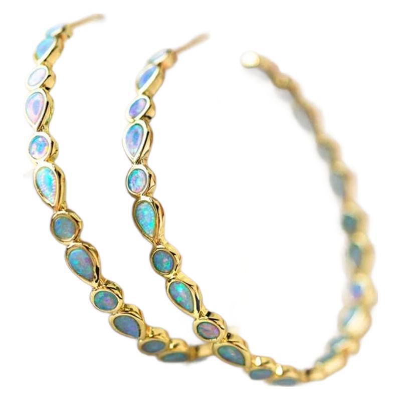 Zarte handwerkliche Ohrring