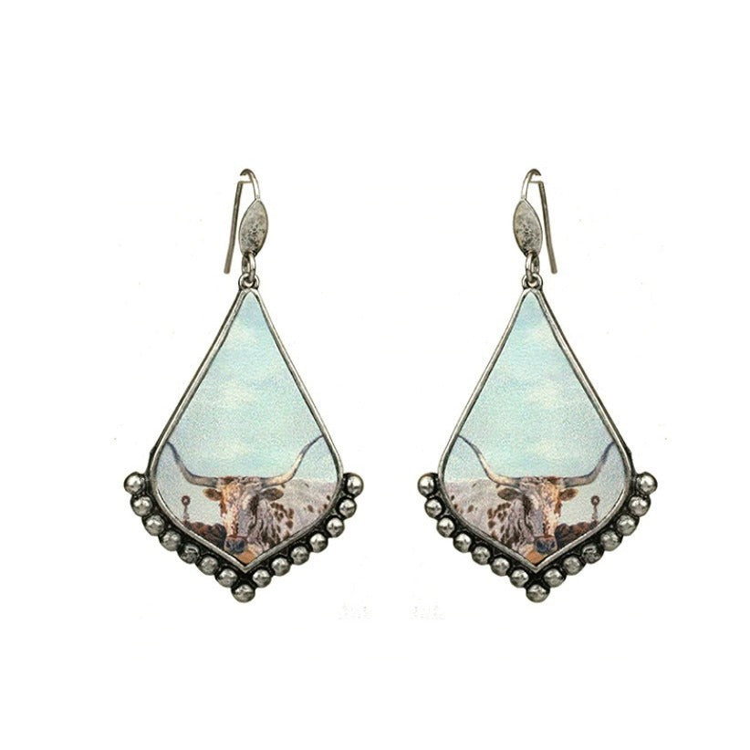 Schöne Ohrring mit einzigartigem Stil