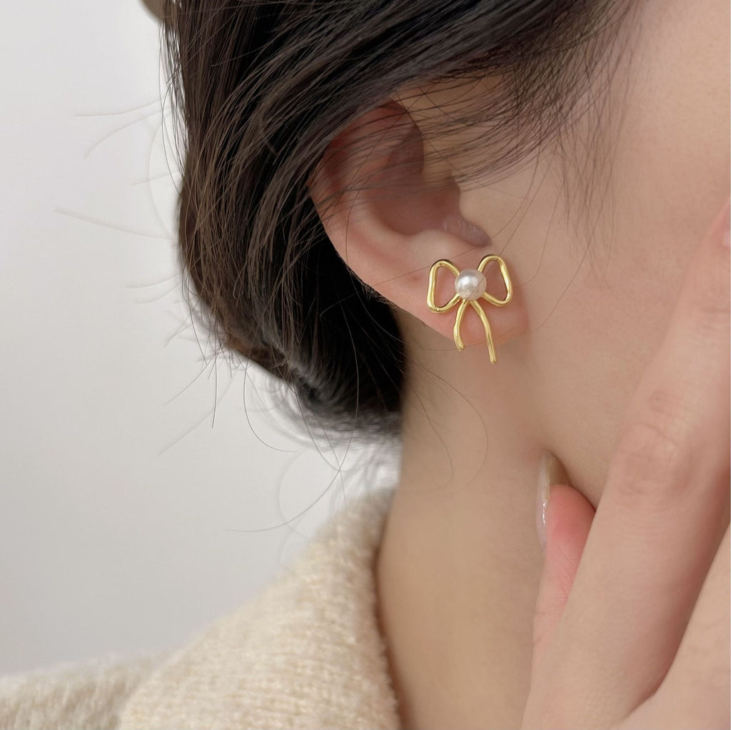 Elegante Perlen Ohrring für jeden Anlass