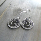 Handgefertigte Vintage Ohrring