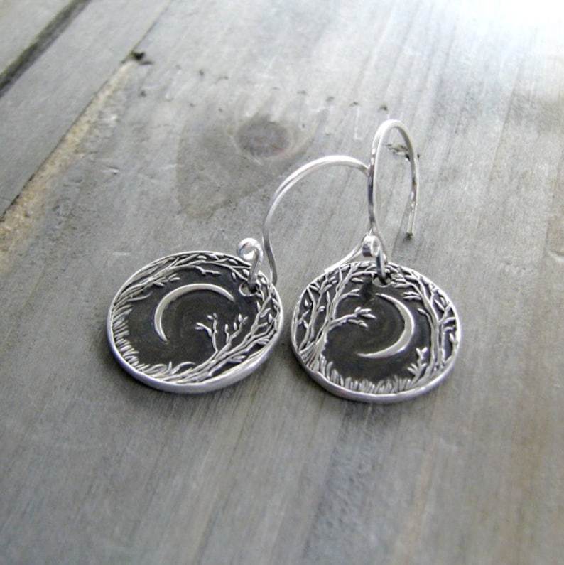 Handgefertigte Vintage Ohrring