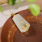 Zarte handwerkliche Gold Halskette