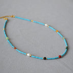 Zarte handwerkliche Halskette