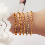 Elegante Gold Armband für jeden Anlass