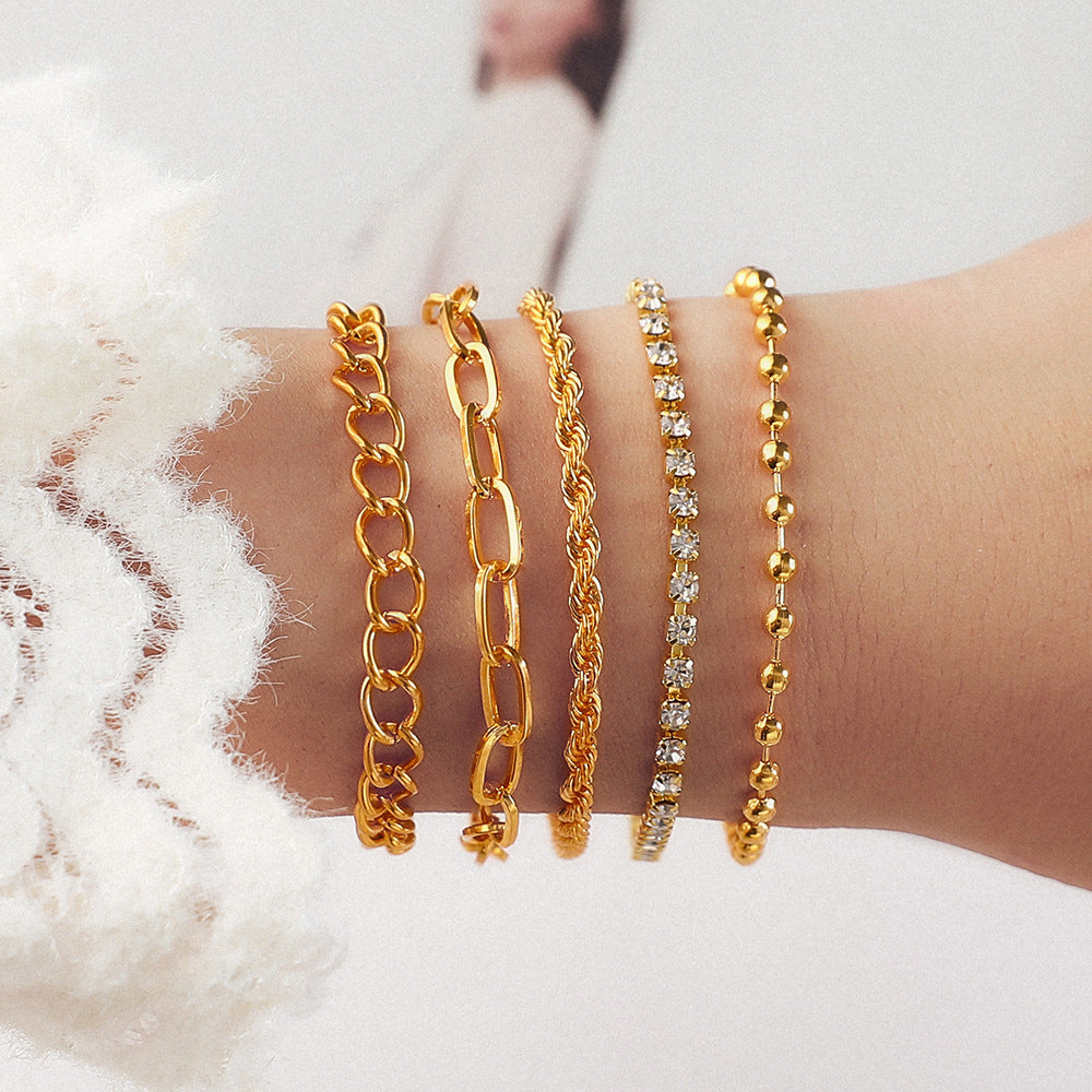 Elegante Gold Armband für jeden Anlass