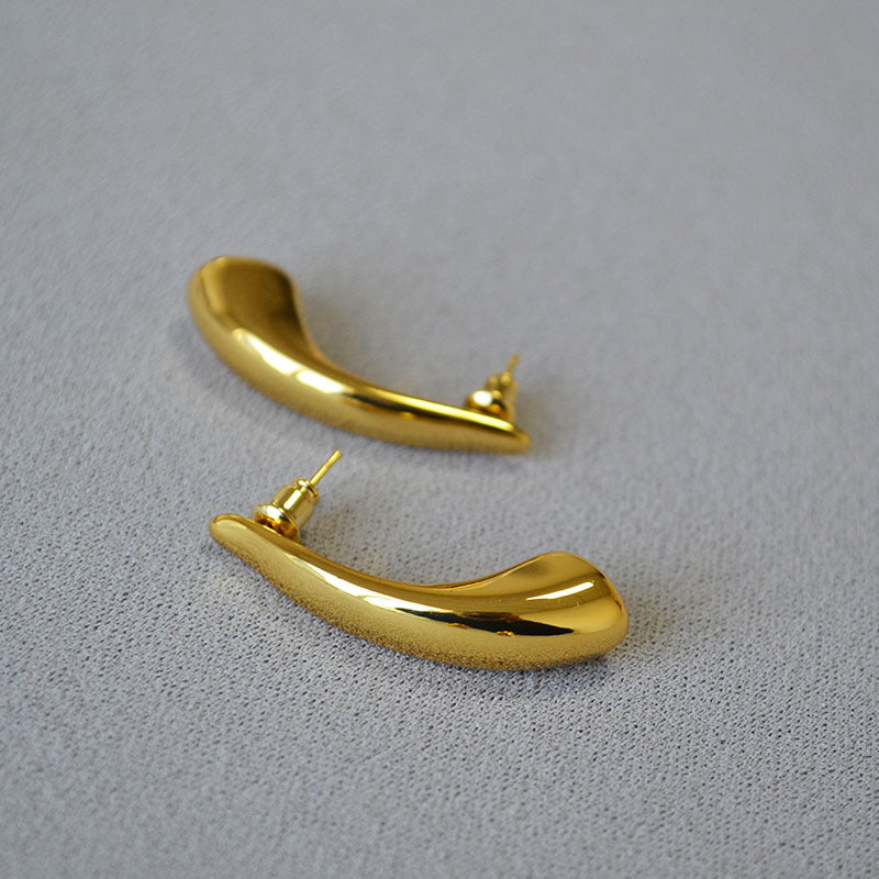 Atemberaubende Gold Ohrring für den Alltag