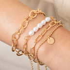 Klassische Gold Armband mit zeitloser Eleganz