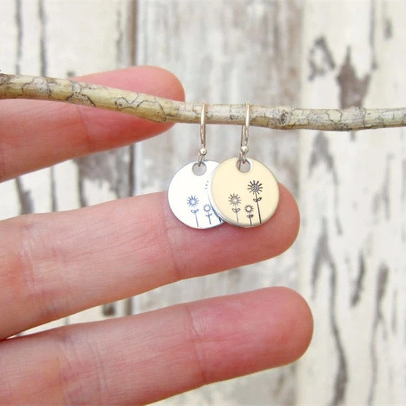 Handgefertigte Vintage Ohrring