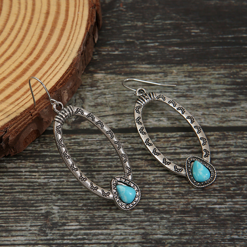 Atemberaubende Silber Ohrring für den Alltag