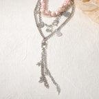 Zarte handwerkliche Halskette