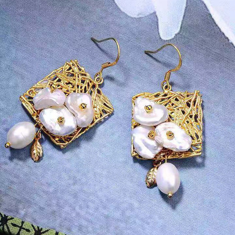 Elegante Perlen Ohrring für jeden Anlass