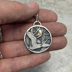 Zarte handwerkliche Halskette