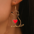 Schöne Ohrring mit einzigartigem Stil