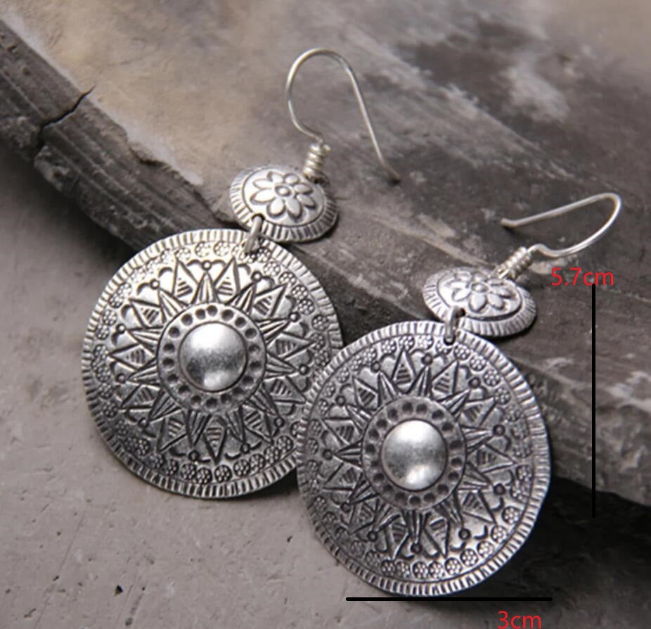 Handgefertigte Vintage Ohrring