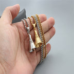 Zarte handwerkliche Halskette