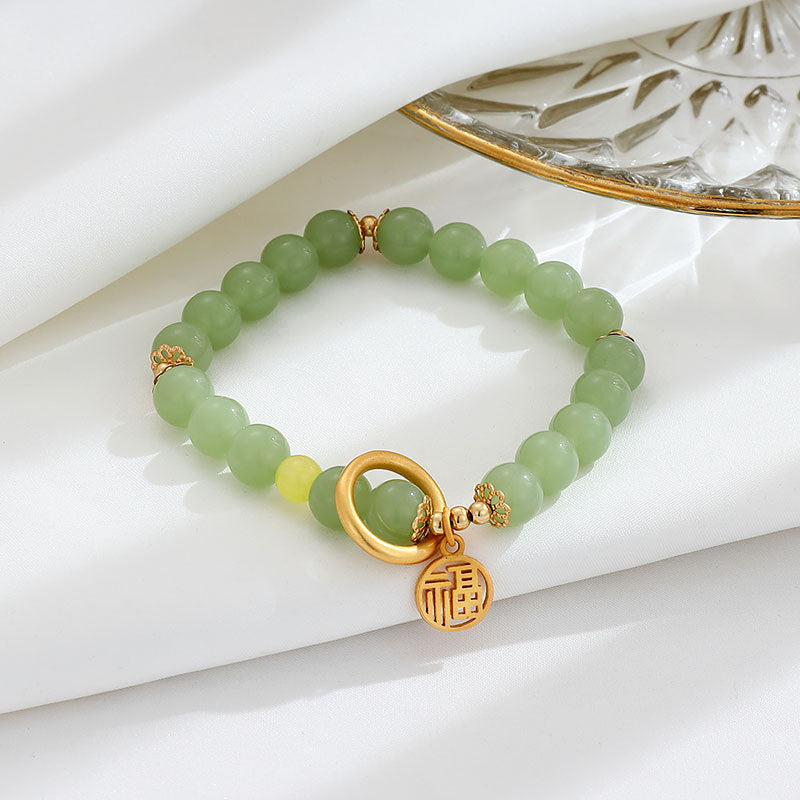 Zarte handwerkliche Silber Armband