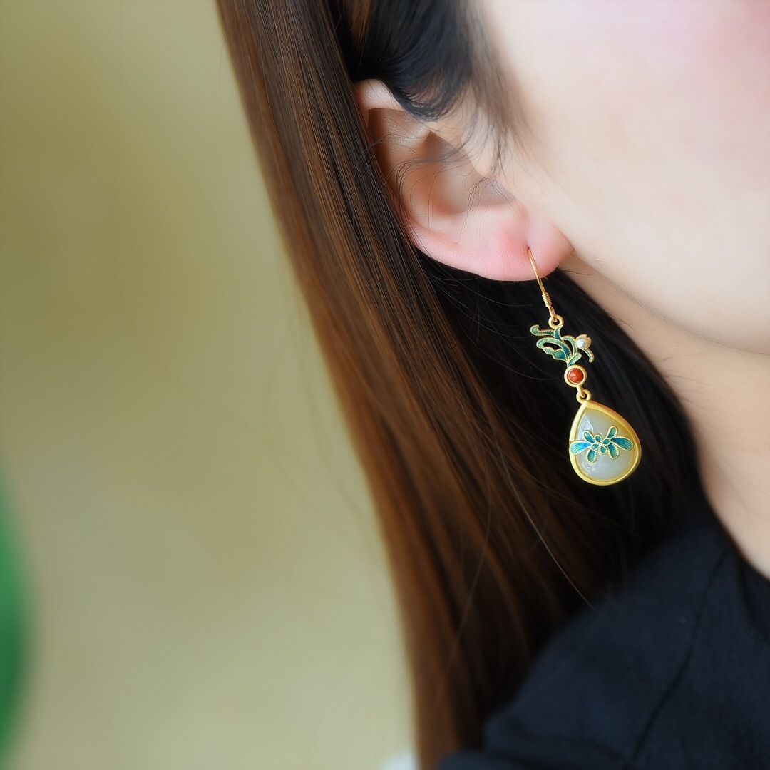 Atemberaubende Gold Ohrring für den Alltag