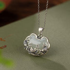 Romantische Silber Halskette für besondere Momente