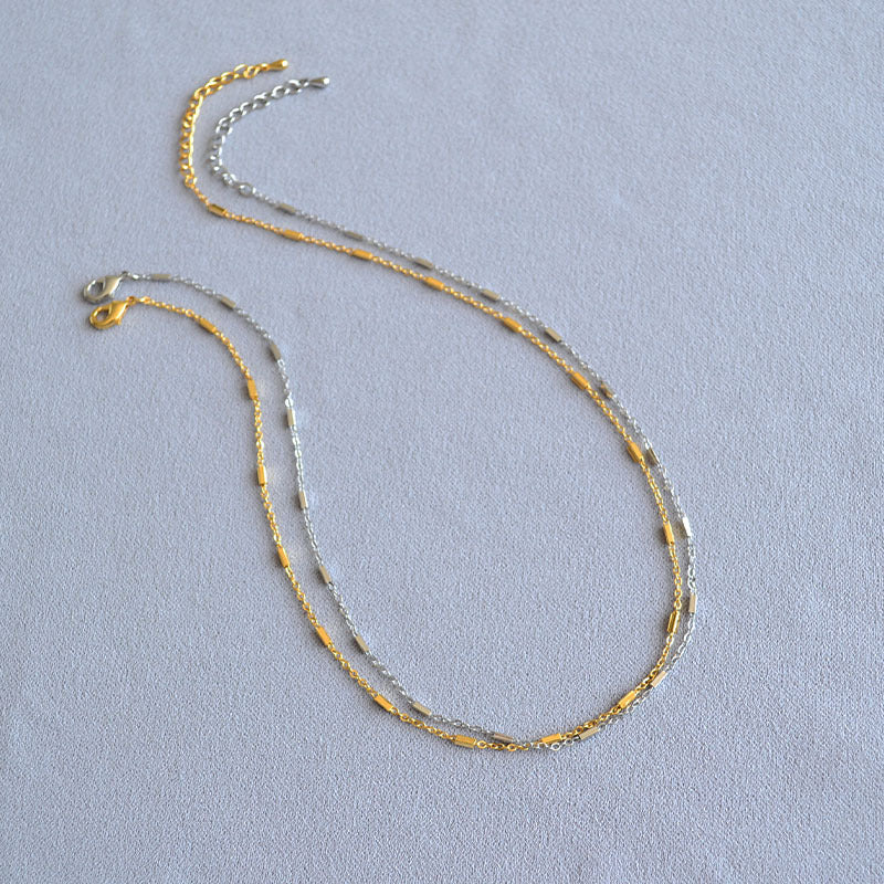 Romantische Gold Halskette für besondere Momente