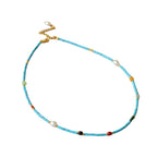 Zarte handwerkliche Halskette