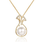 Romantische Perlen Halskette für besondere Momente