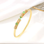 Zarte handwerkliche Gold Armband