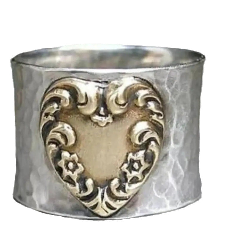 Schöne Silber Ring mit einzigartigem Stil