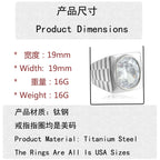 Zarte handwerkliche Ring