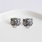 Atemberaubende Silber Ohrring für den Alltag