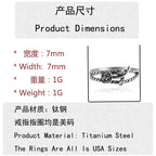 Zarte handwerkliche Ring