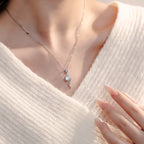 Zarte handwerkliche Halskette