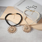 Zarte handwerkliche Halskette