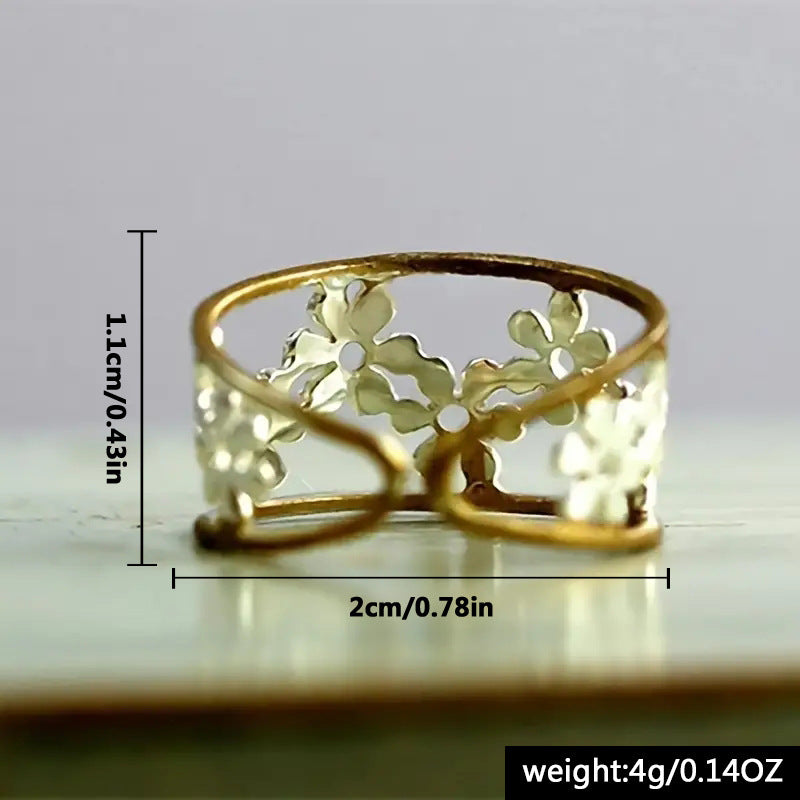 Schöne Ring mit einzigartigem Stil