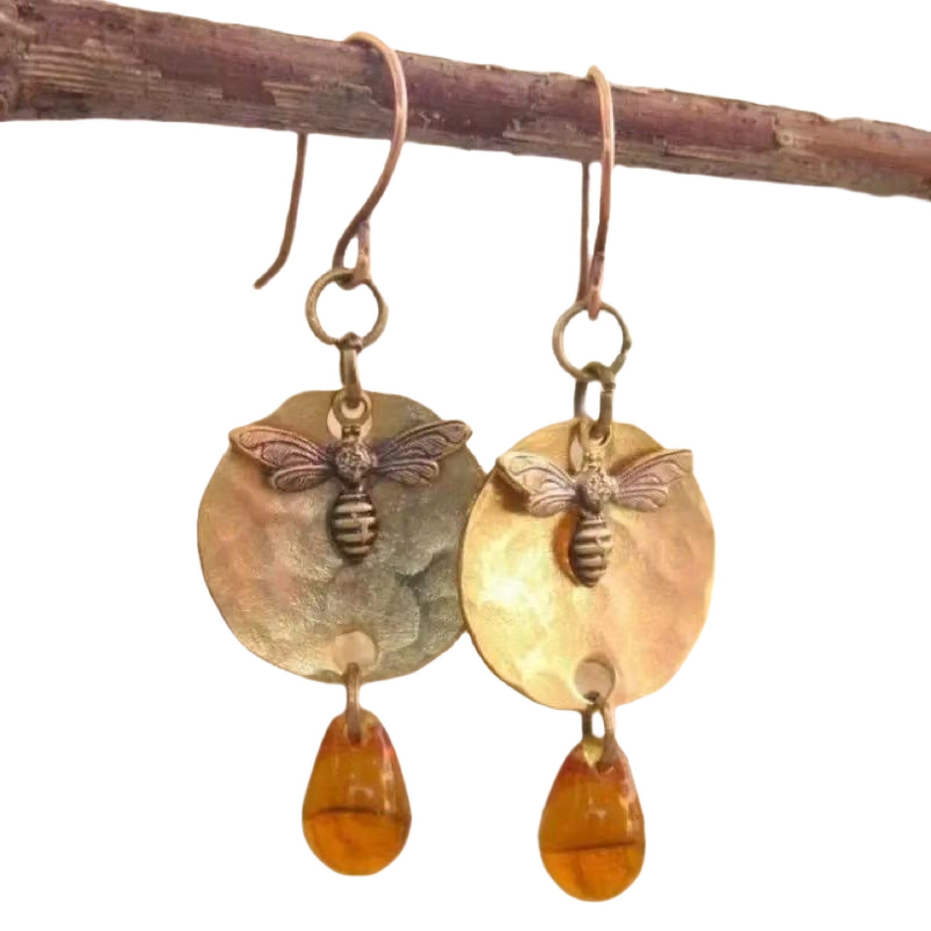 Handgefertigte Vintage Ohrring